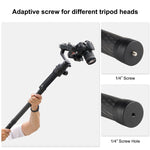 PULUZ カーボンファイバー延長モノポッドポールロッド DJI / MOZA / Feiyu V2 / Zhiyun G5 / SPGジンバル用伸縮スティック、長さ：35cm、35cm