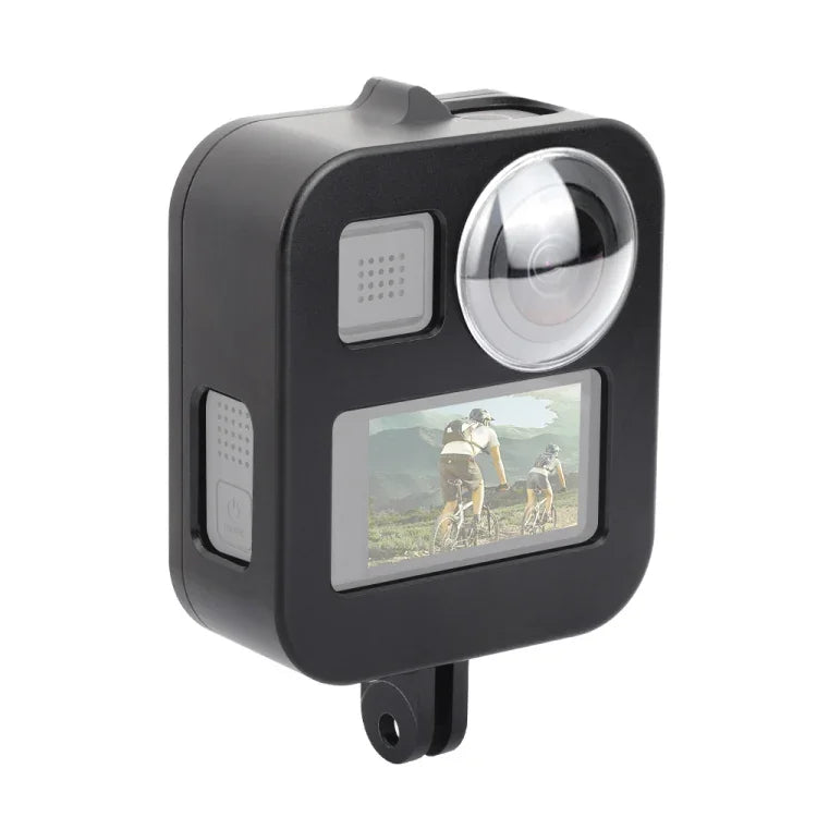 PULUZ GoPro Max用ハウジングシェル CNCアルミ合金保護ケージ、アルミ合金ケージ