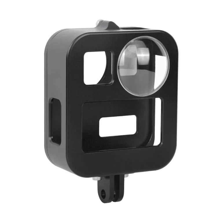 PULUZ GoPro Max用ハウジングシェル CNCアルミ合金保護ケージ、アルミ合金ケージ