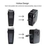 PULUZ GoPro Fusion用ハウジングシェル CNCアルミ合金保護ケージ 基本マウント＆レンズキャップ付き、GoPro Fusion用