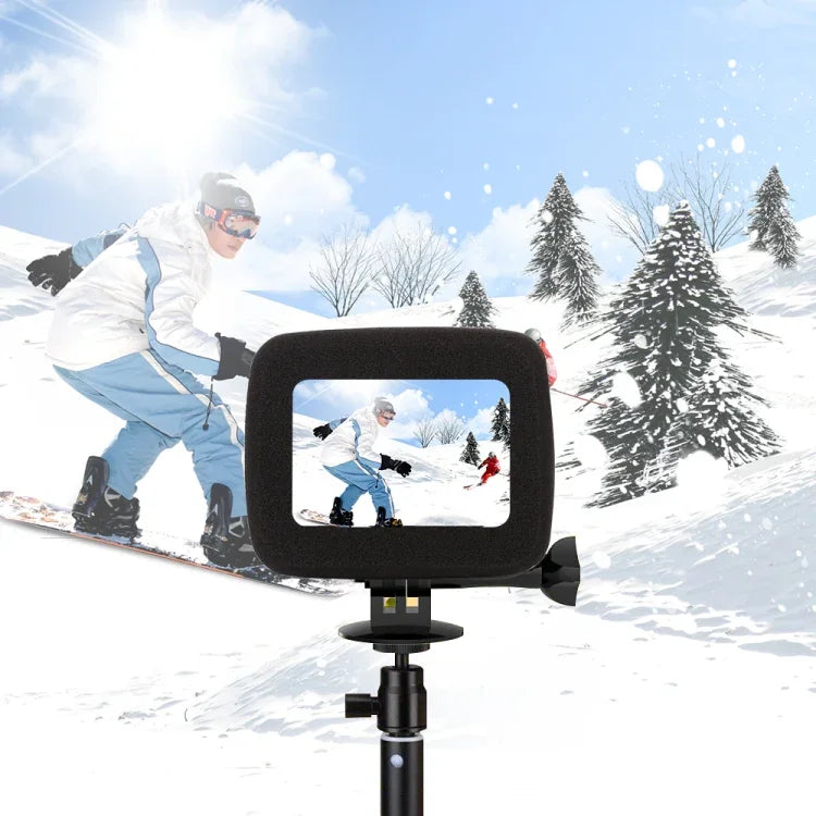 PULUZ GoPro HERO8 Black用 フォームウインドシールド ハウジングケース、GoPro HERO8 Black用
