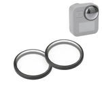 2個セット PULUZ GoPro Max用アクリル保護レンズカバー、レンズカバー