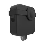 PULUZ GoPro Max用デュアルレンズキャップケース＋本体シリコン保護ケース、シリコンケース