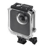 PULUZ 45m防水ダイビングハウジングケース GoPro MAX用、バックル付き基本マウント＆ネジ、防水ケース