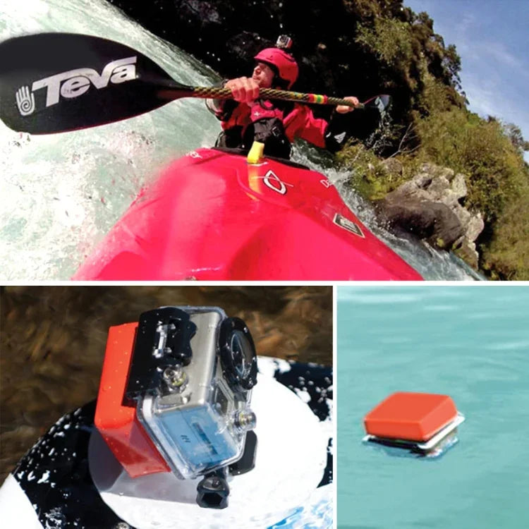 PULUZ GoPro、Insta360、DJIおよびその他のアクションカメラ用浮きスポンジ＋粘着ステッカー、ステッカー付きスポンジ