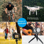 PULUZ GoPro HERO13 Black /12 Black /11 Black /10 Black /9 Black用厚手ハウジングシェル CNCアルミ合金保護ケージ 保険フレーム＆52mm UVレンズ付き、GoPro HERO9 Black用厚手
