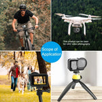 GoPro HERO13 Black /12 Black /11 Black /10 Black /9 Black用PULUZ薄型ハウジングシェル CNCアルミ合金保護ケージ 保険フレーム＆52mm UVレンズ付き、GoPro HERO9 Black用薄型
