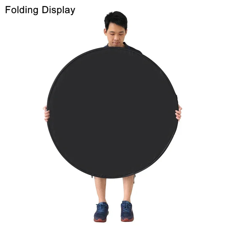 PULUZ 80cm 5-in-1（シルバー／半透明／ゴールド／ホワイト／ブラック）折りたたみ式フォトスタジオリフレクターボード、80cmリフレクター