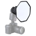 PULUZ 20cm オクタングルスタイル 折りたたみ式ソフトフラッシュライトディフューザー ソフトボックス、20cm オクタングル