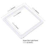 PULUZ 20cm LED シャドウレス ライトパッド 写真スタジオボックス用、20cm シャドウレス ライト