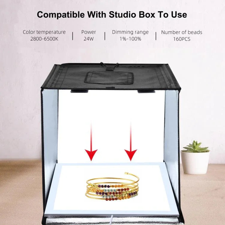 PULUZ 1000LM LED アクリル ノーポーラ 調光なし シャドウレス ライトパッド スイッチ付き 40cm フォトスタジオボックス用、ライト(US)、ライト(UK)、ライト(EU)