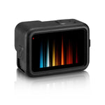 PULUZ GoPro HERO12 Black /11 Black /10 Black /9 Black用シリコン保護ケースカバー 手首ストラップ＆レンズカバー付き、GoPro HERO9 Black用
