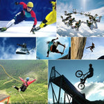 PULUZ GoPro HERO12 Black /11 Black /10 Black /9 Black用シリコン保護ケースカバー 手首ストラップ＆レンズカバー付き、GoPro HERO9 Black用