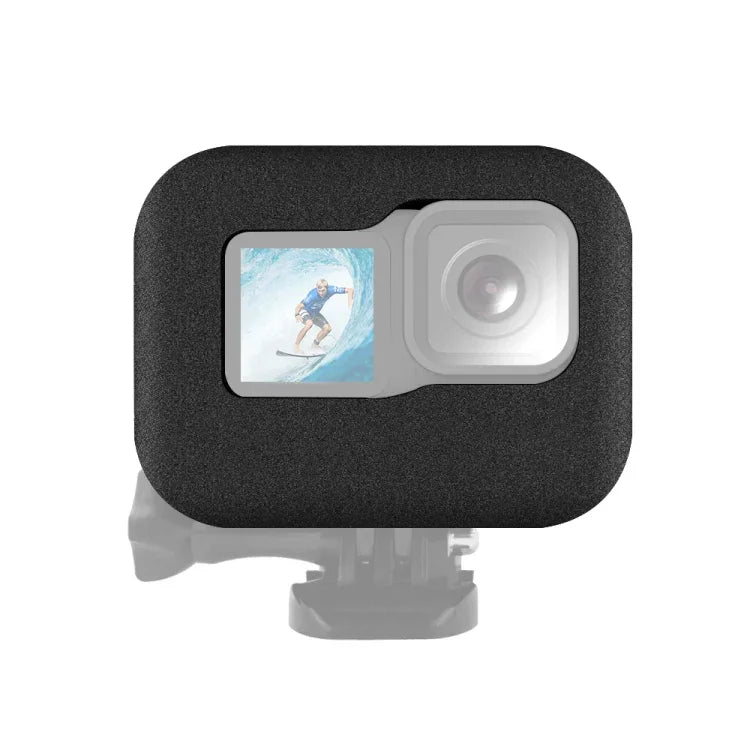 PULUZ GoPro HERO12 Black /11 Black /10 Black /9 Black用フォームウインドシールドハウジングケース、GoPro HERO9 Black用