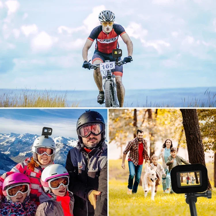 PULUZ GoPro HERO12 Black /11 Black /10 Black /9 Black用フォームウインドシールドハウジングケース、GoPro HERO9 Black用