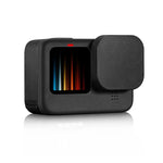 PULUZ GoPro HERO12 Black /11 Black /10 Black /9 Black用ソフトTPUラバー傷防止カメラレンズ保護キャップカバー、GoPro HERO12 Blackレンズキャップ用