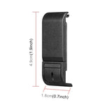 PULUZ GoPro HERO13 Black /12 Black /11 Black /10 Black /9 Black用POMプラスチックバッテリーサイドインターフェースカバー、POMプラスチックサイドカバー