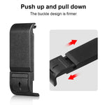 PULUZ GoPro HERO13 Black /12 Black /11 Black /10 Black /9 Black用POMプラスチックバッテリーサイドインターフェースカバー、POMプラスチックサイドカバー