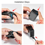 PULUZ GoPro HERO13 Black /12 Black /11 Black /10 Black /9 Black用POMプラスチックバッテリーサイドインターフェースカバー、POMプラスチックサイドカバー