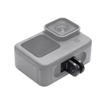PULUZ GoPro HERO 4K 2024 / HERO13 Black /12 Black /11 Black /11 Black mini /10 Black /9 Black /8 Black / Max用折りたたみ指トライポッドマウントアダプター、GoPro HERO13 Black用折りたたみ指トライポッド