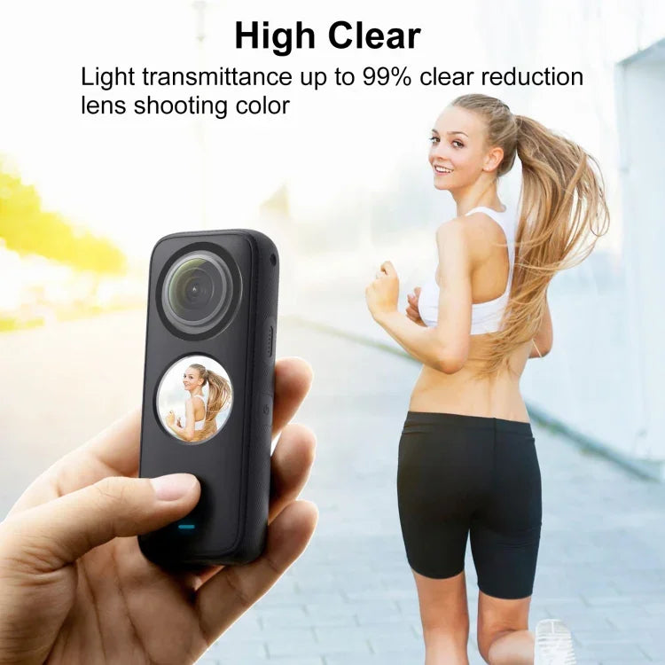 PULUZ Insta360 One X2用レンズガードPC保護カバー、Insta360 ONE X2用レンズガード