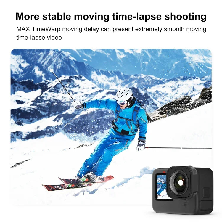 PULUZ Maxレンズモッド ワイドアングルレンズ GoPro Hero13 Black / Hero12 Black / Hero11 Black / HERO10 Black / HERO9 Black用、GoPro Hero13 Black / Hero12 Black用