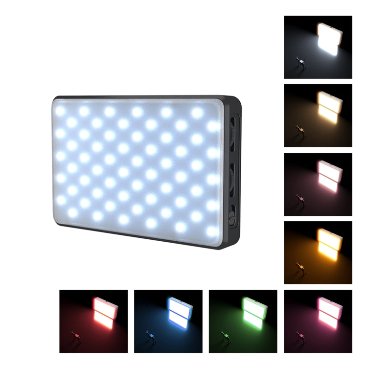 PULUZ 2500K / 9000K 120LED ライブ放送ビデオ LEDライト 写真撮影 美容 自撮り 補助光 6色フィルター切替可能、120LED 補助光