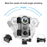 PULUZ Insta360 ONE X2用30m水中防水ハウジングケース、水中ケース Insta360 ONE X2用