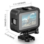 PULUZ フレーム拡張PAケージ サイドインターフェースカバー付き GoPro HERO12 Black /11 Black /10 Black /9 Black用、サイドカバー付きPAケージ