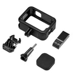 PULUZ フレーム拡張PAケージ サイドインターフェースカバー付き GoPro HERO12 Black /11 Black /10 Black /9 Black用、サイドカバー付きPAケージ