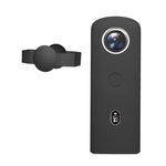 PULUZ シリコン保護ケース レンズカバー付き Ricoh Theta SC2 360度パノラマカメラ用、Ricoh Theta SC2用シリコンケース（ブラック）