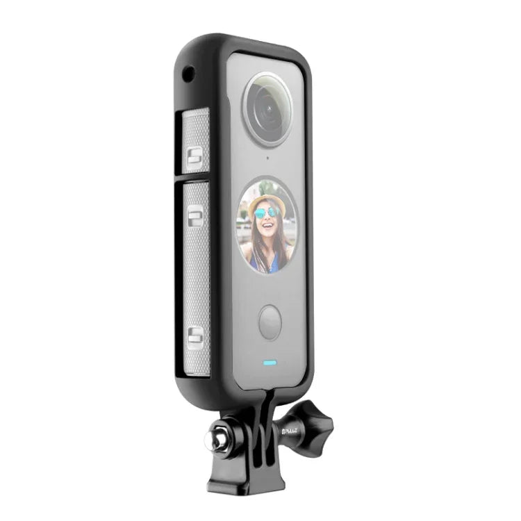 PULUZ PC保護フレーム Insta360 ONE X2用、アダプターマウント＆ネジ付き