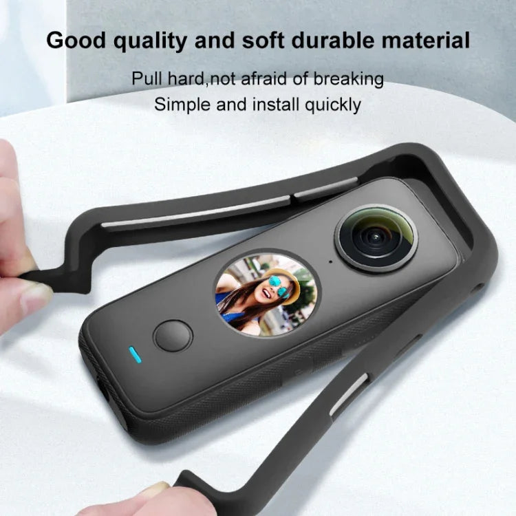 PULUZ PC保護フレーム Insta360 ONE X2用、アダプターマウント＆ネジ付き