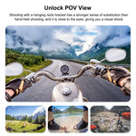PULUZ レイジー調整可能ネックブラケット GoProアクションカメラ スマートフォン用