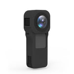 PULUZ Insta360 One RS 1インチ 360エディション用レンズカバー付きシリコン保護ケース、シリコンケース（ブラック）、シリコンケース（レッド）