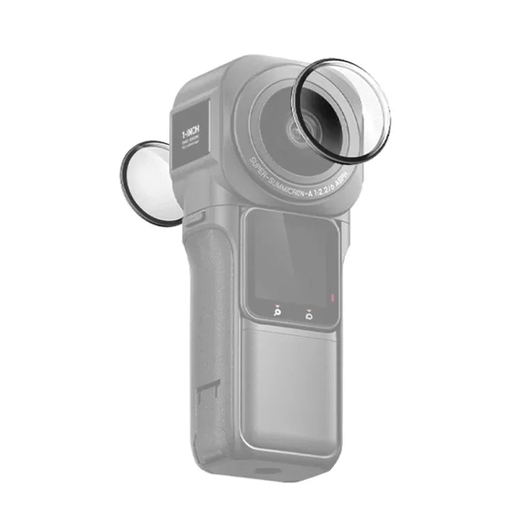 PULUZ Insta360 ONE RS 1インチ 360エディション用レンズガードPC保護カバー、レンズガード