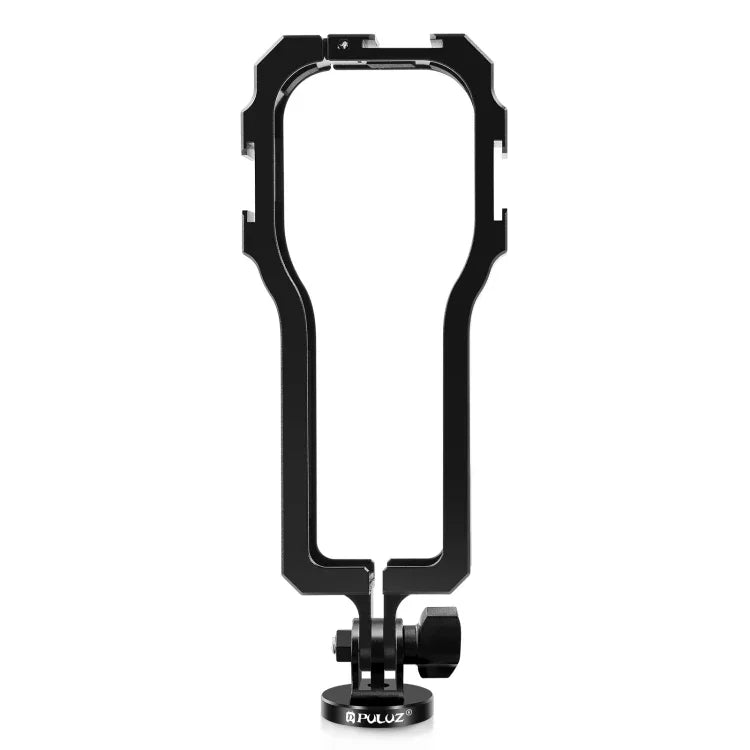 PULUZ Insta360 ONE RS 1インチ 360エディション用コールドシュー付き保護ケージリグハウジングフレーム、保護ケージ