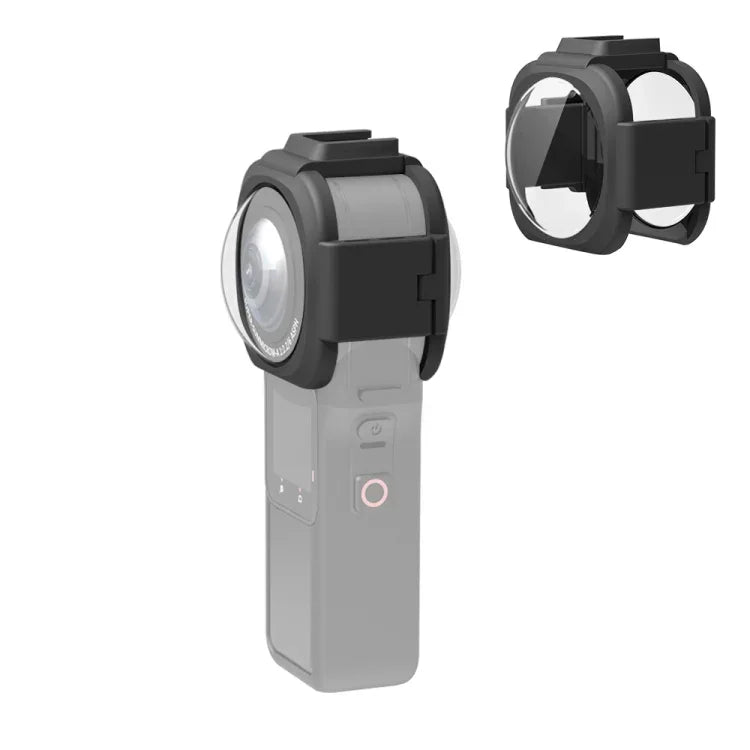 PULUZ Insta360 ONE RS 1インチ 360エディション用レンズガード保護カバー、アップグレードレンズガード