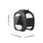 PULUZ Insta360 ONE RS 1インチ 360エディション用レンズガード保護カバー、アップグレードレンズガード