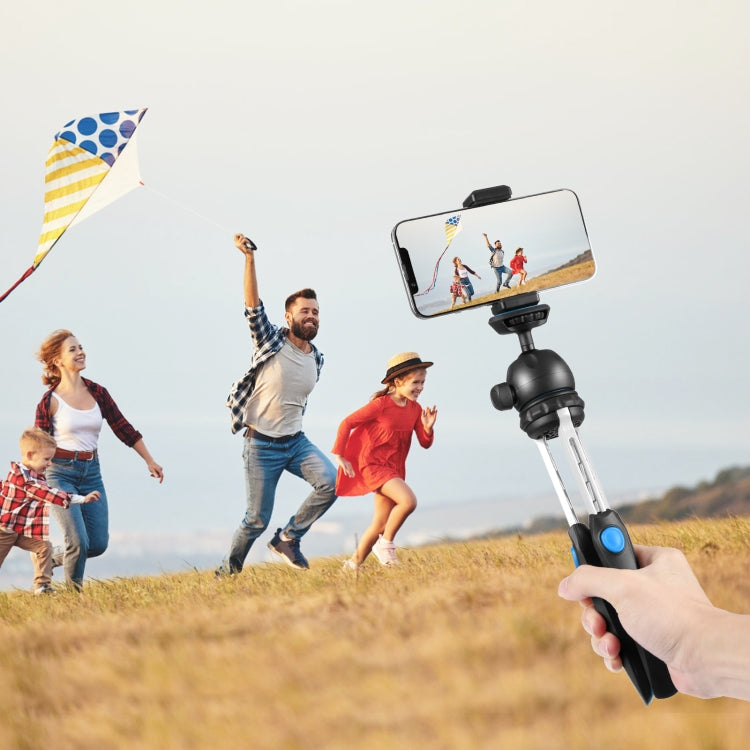 PULUZ ミニVLOGライブスタビライザースタンド三脚 スマホ用クランプ付き、ミニVLOGライブスタビライザー（ブラック）、ミニVLOGライブスタビライザー（ブルー）、ミニVLOGライブスタビライザー（レッド）