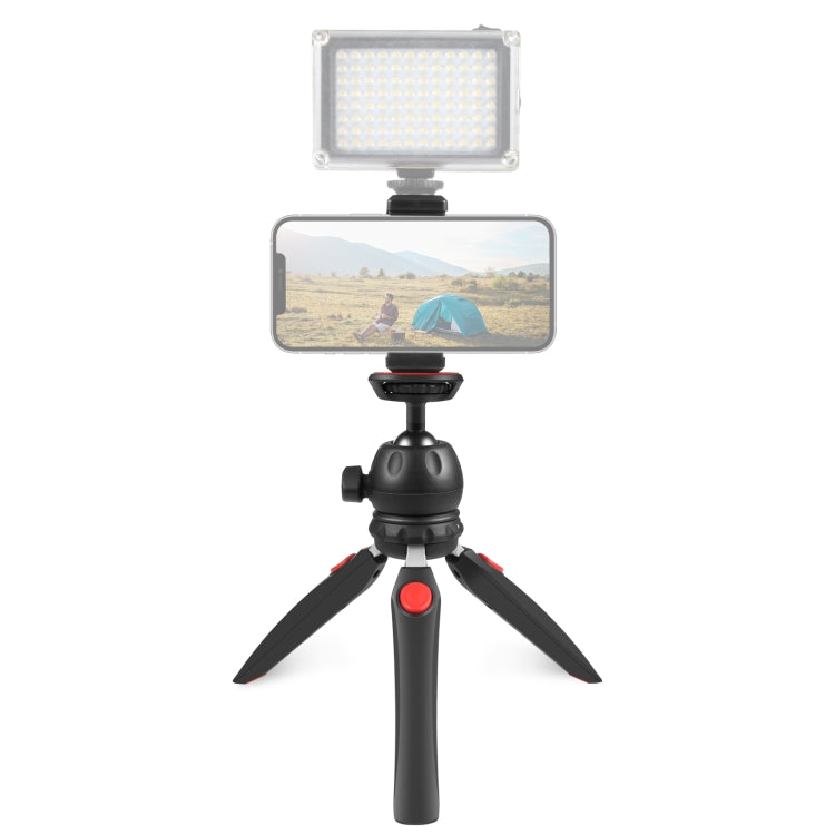PULUZ ミニVLOGライブスタビライザースタンド三脚 スマホ用クランプ付き、ミニVLOGライブスタビライザー（ブラック）、ミニVLOGライブスタビライザー（ブルー）、ミニVLOGライブスタビライザー（レッド）