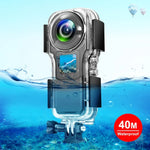 Insta360 One RS 1インチ 360エディション用 PULUZ 40m防水ハウジングケース