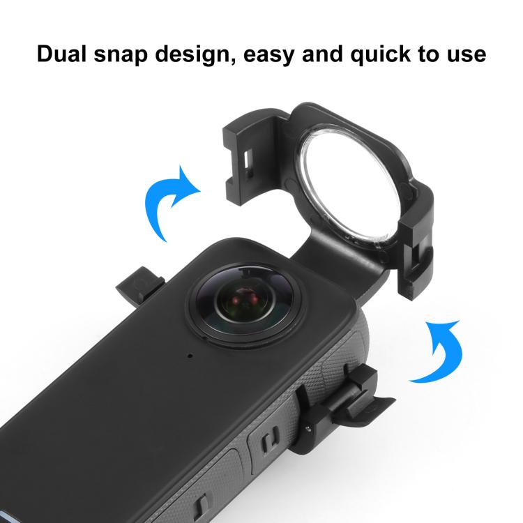 Insta360 X3用 PULUZ レンズガード保護カバー、レンズガード