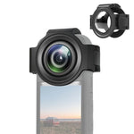 Insta360 X3用 PULUZ アップグレード光学ガラスレンズガード保護カバー、アップグレードレンズガード