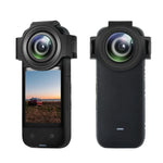Insta360 X3用 PULUZ アップグレード光学ガラスレンズガード保護カバー、アップグレードレンズガード