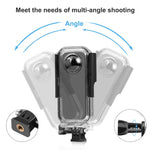 Insta360 X3 PULUZ 30m防水ハウジングケース、30m防水ケース