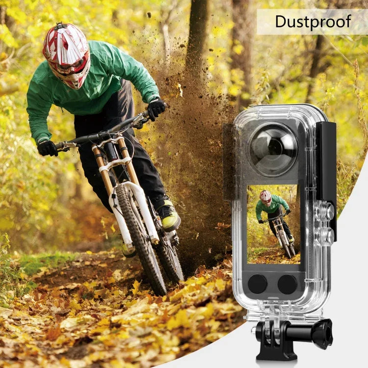 Insta360 X3 PULUZ 30m防水ハウジングケース、30m防水ケース