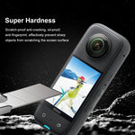 Insta360 X3用 PULUZ 2枚入り曲面HDスクリーンフィルム、Insta360 X3用
