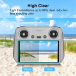 DJI RC / RC 2用 PULUZ リモコンスクリーン強化ガラスフィルム、DJI Mini 3 Pro / Mavic 3 Classicリモコン用