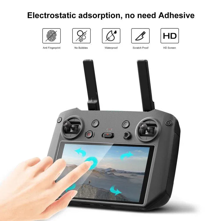 DJI RC Pro用 PULUZ リモコンスクリーン強化ガラスフィルム、DJI RC Pro用